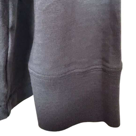 J.Crew Long Sleeve Gray Tee Shirt Size M - Picture 6 of 10